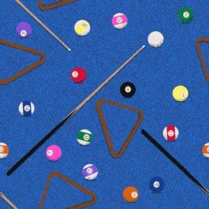 snookered blue