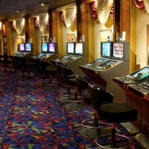 spiral t-Casino carpet