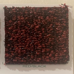 boat carpet(red-black)