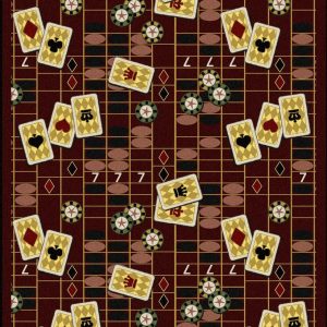 Feeling Lucky Burgundy